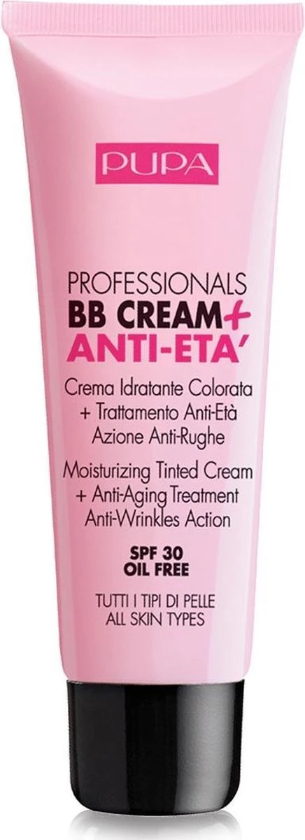 Pupa Milano Professionals BB Cream + Anti-Eta - 001 Nude 11 Pupa Milano Professionals BB Cream + Anti-Eta - 001 Nude - Afbeelding 9