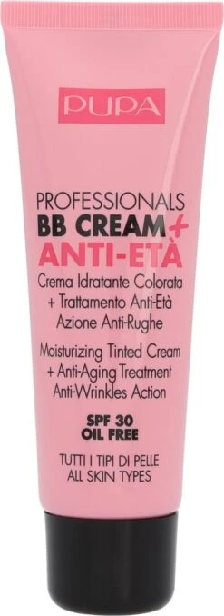 Pupa Milano Professionals BB Cream + Anti-Eta - 001 Nude 20 Pupa Milano Professionals BB Cream + Anti-Eta - 001 Nude -Cosmetica Serie Winkel 437x1200 3