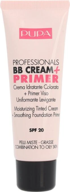 Pupa Milano BB Cream + Primer For Combination To Oily Skin - 001 Nude 22 Pupa Milano BB Cream + Primer For Combination To Oily Skin - 001 Nude -Cosmetica Serie Winkel 439x1200 1