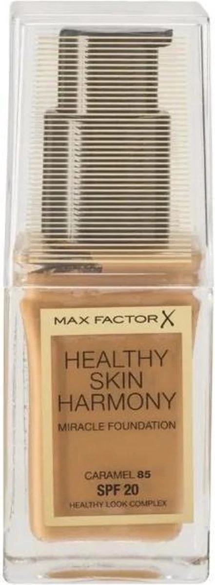 Max Factor Healthy Skin Harmony Foundation - 85 Caramel 16 Max Factor Healthy Skin Harmony Foundation - 85 Caramel - Afbeelding 14