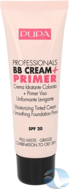 Pupa BB Cream + Primer For Combination To Oily Skin - 002 Sand 22 Pupa BB Cream + Primer For Combination To Oily Skin - 002 Sand -Cosmetica Serie Winkel 449x1200 2