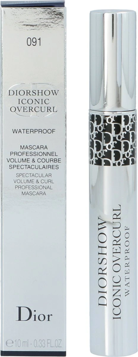 Dior Diorshow Iconic Overcurl Waterproof Mascara - 091 Noir - Zwart 9 Dior Diorshow Iconic Overcurl Waterproof Mascara - 091 Noir - Zwart - Afbeelding 7