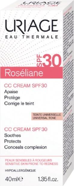 Uriage Roséliane Cc Crème Spf30 34 Uriage Roséliane Cc Crème Spf30 -Cosmetica Serie Winkel 480x1200 6