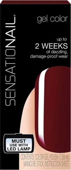 SensatioNail Gel Polish Miss Behave - Gel Nagellak - Rood 15 SensatioNail Gel Polish Miss Behave - Gel Nagellak - Rood -Cosmetica Serie Winkel 504x1200 3