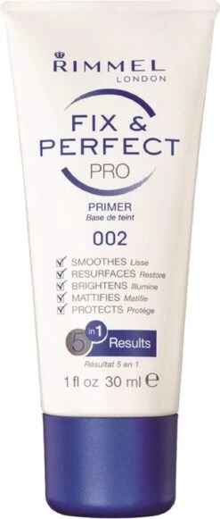 Rimmel London Fix & Perfect Make-Up Primer - 002 Transparent - 30 Ml -Cosmetica Serie Winkel 510x1200 5