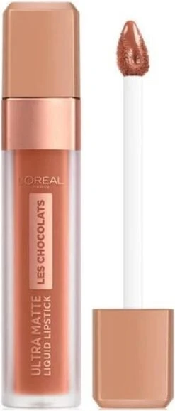 L’Oréal Paris Les Chocolates Ultra Matte Liquid Lippenstift - 862 Volupto Choco -Cosmetica Serie Winkel 513x1200
