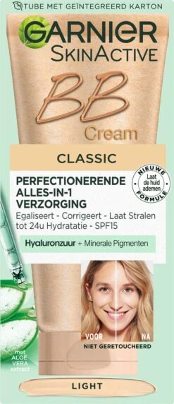 Garnier SkinActive - BB Cream Classic Light 5-in-1 Dagverzorging - 50ml - Getinte Dagcrème 16 Garnier SkinActive - BB Cream Classic Light 5-in-1 Dagverzorging - 50ml - Getinte Dagcrème -Cosmetica Serie Winkel 518x1200 3