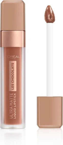 L’Oréal Paris Les Chocolates Ultra Matte Liquid Lippenstift - 862 Volupto Choco -Cosmetica Serie Winkel 519x1200
