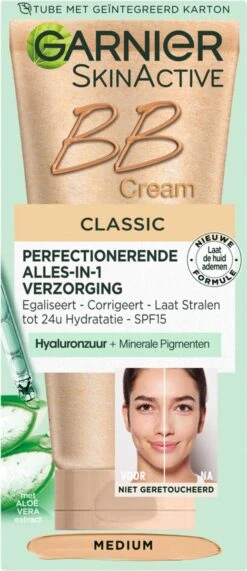Garnier SkinActive BB Cream Classic Medium 5-in-1 Verzorging - 50 Ml 21 Garnier SkinActive BB Cream Classic Medium 5-in-1 Verzorging - 50 Ml -Cosmetica Serie Winkel 519x1200 4
