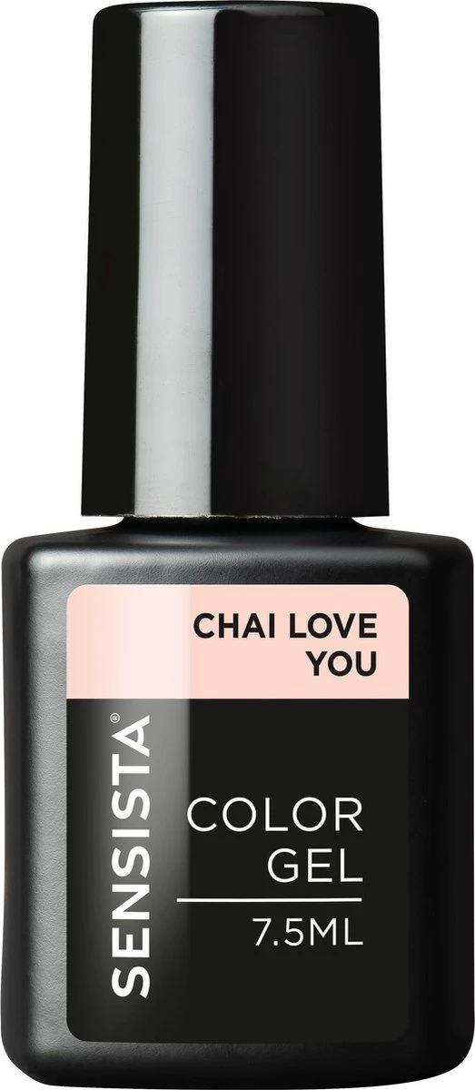 Sensista Color Gel Chai Love You - Nude/Transparant 6 Sensista Color Gel Chai Love You - Nude/Transparant - Afbeelding 4