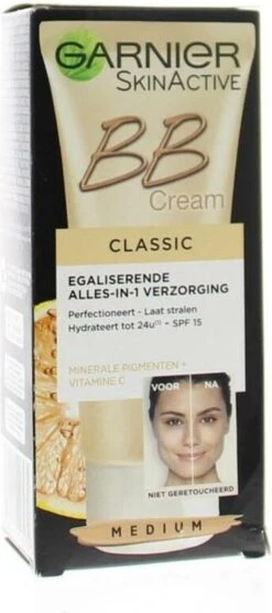 Garnier SkinActive BB Cream Classic Medium 5-in-1 Verzorging - 50 Ml 25 Garnier SkinActive BB Cream Classic Medium 5-in-1 Verzorging - 50 Ml -Cosmetica Serie Winkel 533x1200 3