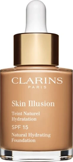 Clarins Skin Illusion Teint Naturel Hydratation - SPF 15 - Foundation - 111 Auburn - 30 Ml 17 Clarins Skin Illusion Teint Naturel Hydratation - SPF 15 - Foundation - 111 Auburn - 30 Ml -Cosmetica Serie Winkel 538x1200 1