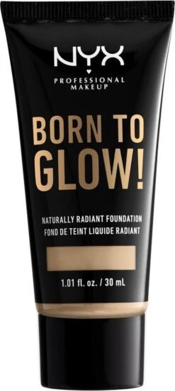 NYX Professional Makeup Born To Glow! Naturally Radiant Foundation - Warm Vanilla BTGRF6.3 - 30 Ml