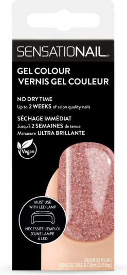 Sensationail Gel Color Nagellak - 71955 Rose Gold Glitter 7 Sensationail Gel Color Nagellak - 71955 Rose Gold Glitter -Cosmetica Serie Winkel 554x1200 2