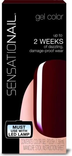 SensatioNail Gel Polish Miss Behave - Gel Nagellak - Rood 14 SensatioNail Gel Polish Miss Behave - Gel Nagellak - Rood -Cosmetica Serie Winkel 557x1200