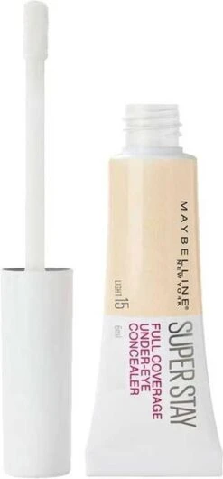 Maybelline SuperStay Under Eye Concealer - 15 Light – Matte Finish -Cosmetica Serie Winkel 559x1200 2
