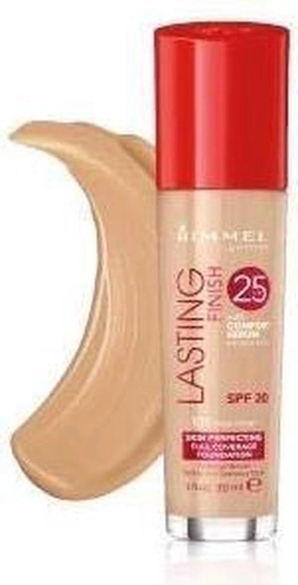 Rimmel London Lasting Finish Foundation - 200 Soft Beige 18 Rimmel London Lasting Finish Foundation - 200 Soft Beige - Afbeelding 16