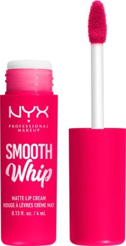 NYX Professional Makeup - Smooth Whip Matte Lip Cream Pillow Fight - Vloeibare Lippenstift - 4ML -Cosmetica Serie Winkel 618x1200 1