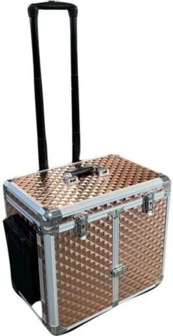 Pedicure Koffer/trolley - Professional Pedicure Case - Rose Gold Disco -Cosmetica Serie Winkel 620x1200 3