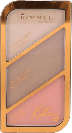 Rimmel London Kate Sculpting Palette Gezichtspoeder - Coral Glow -Cosmetica Serie Winkel 650x1200 3