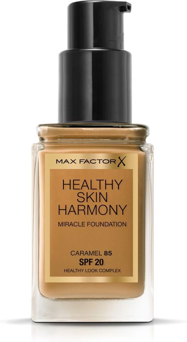 Max Factor Healthy Skin Harmony Foundation - 85 Caramel 4 Max Factor Healthy Skin Harmony Foundation - 85 Caramel - Afbeelding 2