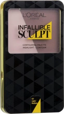 L'Oréal Paris Infallible Sculpt Contouring Palette - 100 Light -Cosmetica Serie Winkel 683x1200
