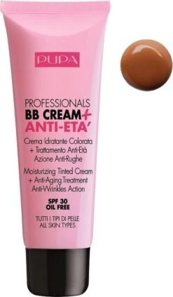 PUPA Milano Pupa Professionals BB Creme Anti-Eta SPF30 002 Sand -Cosmetica Serie Winkel 700x1200 2