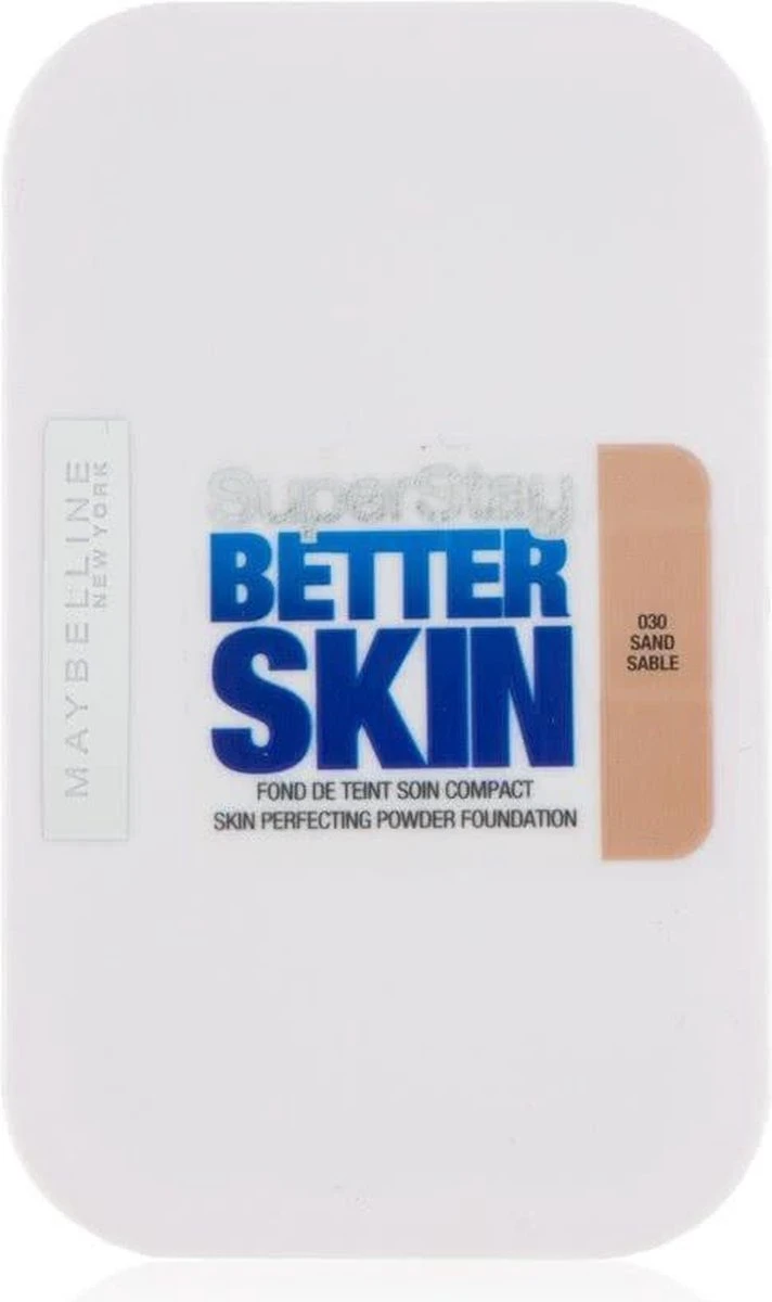 Maybelline Super Stay Better Skin Powder - 24H 30 Sand - Poeder 4 Maybelline Super Stay Better Skin Powder - 24H 30 Sand - Poeder - Afbeelding 2