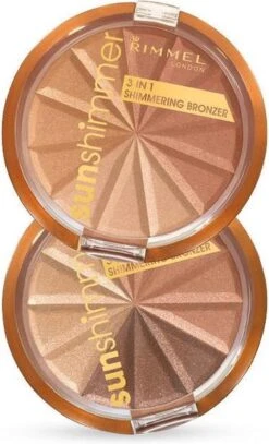 Rimmel London Rimmel - SunShimmer 3 In 1 Shimmering Bronzer Lustrous Powder 9.9 G 1 Gold Princess - -Cosmetica Serie Winkel 728x1200 1