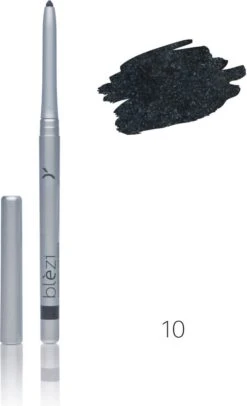 Blèzi® Automatic Eye Pencil 10 Shiny Black - Oogpotlood Zwart Waterproof - Zwart Met Shine -Cosmetica Serie Winkel 730x1200