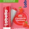 Labello Lippenbalsem Fruity Shine Strawberry Blister (5.5ml) -Cosmetica Serie Winkel 749x1200