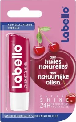 Labello Cherry Shine Lippenbalsem - 4 Balsems -Cosmetica Serie Winkel 754x1200 1