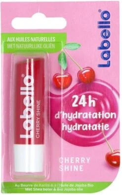 Labello Cherry Shine Lippenbalsem - 4 Balsems -Cosmetica Serie Winkel 754x1200 2