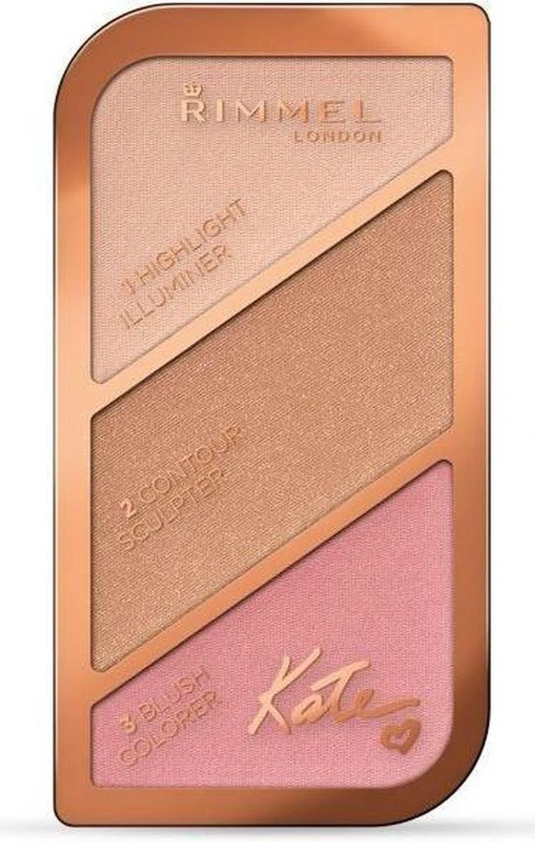 Rimmel London Kate Sculpting Palette - Golden Sands 9 Rimmel London Kate Sculpting Palette - Golden Sands - Afbeelding 7