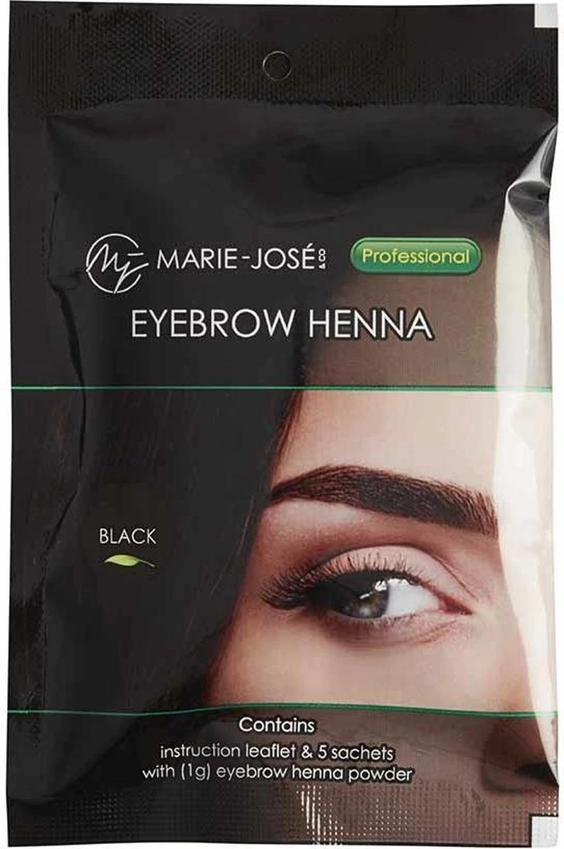 Henna Wenkbrauwverf Zwart | Henna Brows |Geschikt Voor Minstens 25 Toepassingen 3 Henna Wenkbrauwverf Zwart | Henna Brows |Geschikt Voor Minstens 25 Toepassingen