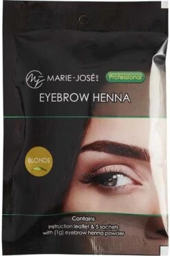 Henna Wenkbrauwverf Blond | Henna Brows |Geschikt Voor Minstens 25 Toepassingen