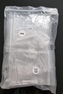 Merkloos Gel Flex 250 Nageltips Met Lijm - Transparant XXL Long Coffin Half Cover C Nail Tips- French Nail Art Acryl Nagels & Gelnagels -Hoge Kwaliteit -Cosmetica Serie Winkel 804x1200 4