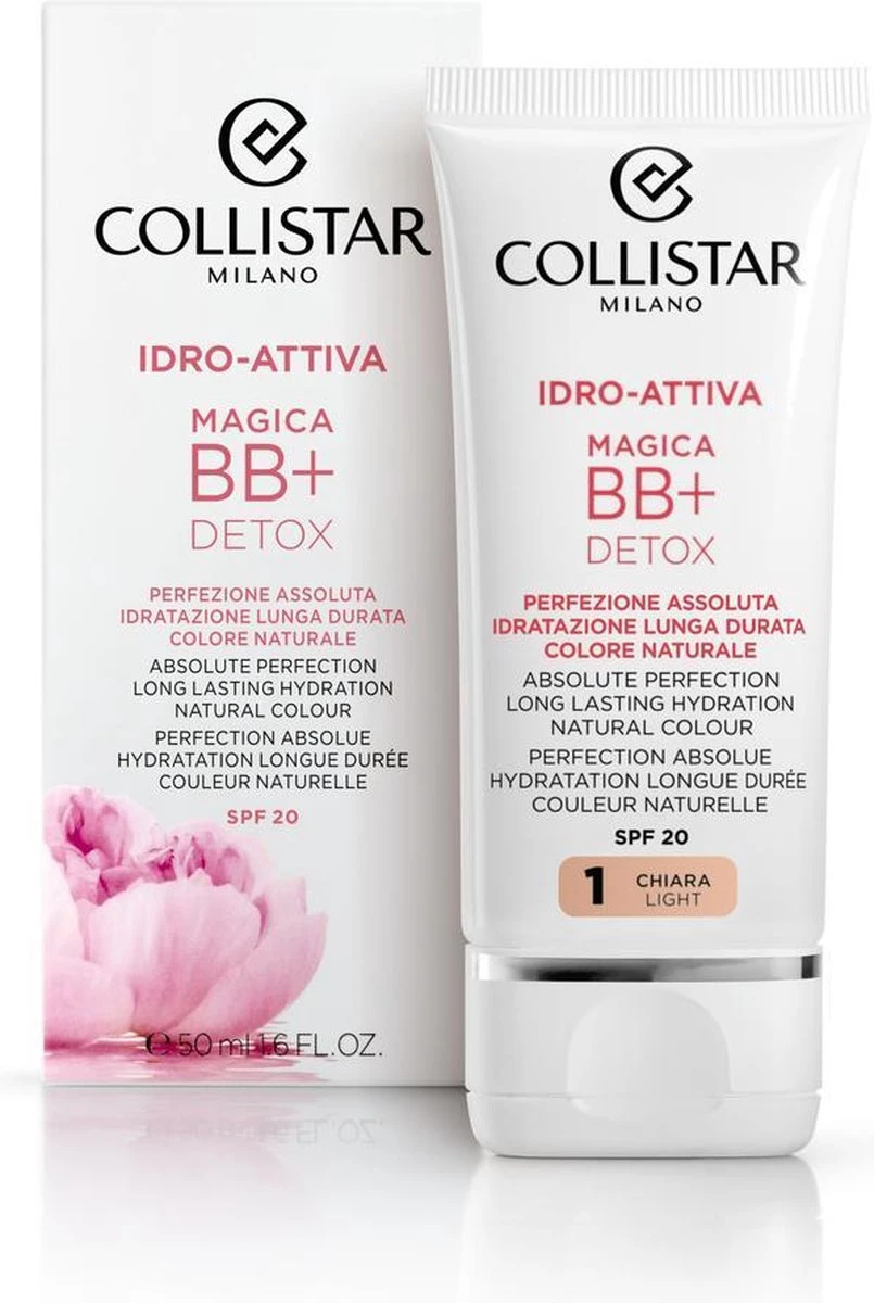 Collistar Magica BB + Detox 1 Light - 50 Ml - BB Cream 4 Collistar Magica BB + Detox 1 Light - 50 Ml - BB Cream - Afbeelding 2