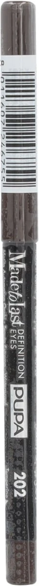 Pupa Milano Made To Last Definition Eyes Oogpotlood - 202 Dark Cacoa 7 Pupa Milano Made To Last Definition Eyes Oogpotlood - 202 Dark Cacoa - Afbeelding 5