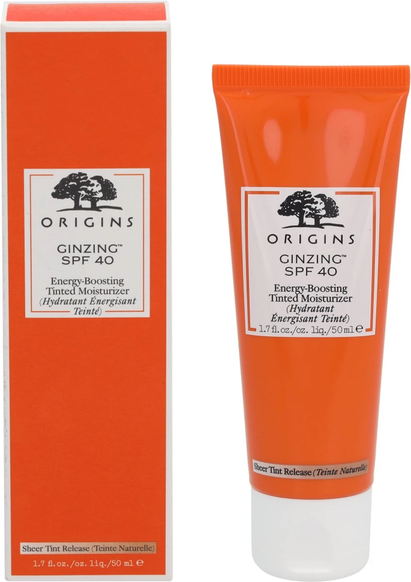 Origins Ginzing Energy-Boosting Tinted Moisturizer SPF40 4 Origins Ginzing Energy-Boosting Tinted Moisturizer SPF40 - Afbeelding 2