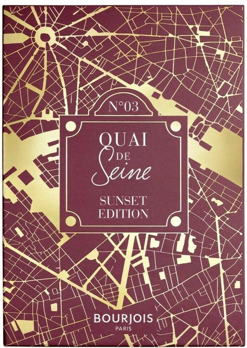 Bourjois Beau Regard Oogschaduw Palette - 03 Quai De Seine Sunset Edition 4 Bourjois Beau Regard Oogschaduw Palette - 03 Quai De Seine Sunset Edition - Afbeelding 2