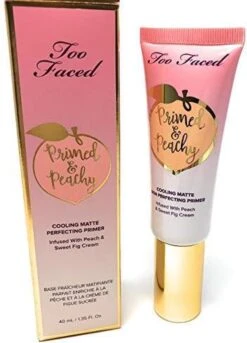 Too Faced Primed & Peachy Cooling Matte Perfecting Primer - 40 Ml - Matte Primer/make-up Basis -Cosmetica Serie Winkel 863x1200