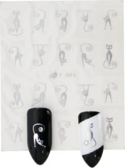 GUAPÀ - Nail Art Nagel Sjabloon Stickers 30 Vellen - Zelfklevende Nagelstickers & Nageldecoratie 3D Goud En Zilver -Cosmetica Serie Winkel 890x1200 1