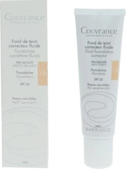 Avene Couvrance Fluid Foundation Corrector SPF20 30ml -Cosmetica Serie Winkel 896x1200 1