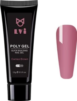 Elvi Polygel Starterskit - Complete Set Inc. USB UV/Led Mini Lamp-Nagelverlenging- Polygel 6 X 15g Perfecte Kleuren Roze - Polyacryl UV Nagellak-Quick Extension Temperature Color Changing UV Gel Pink -Cosmetica Serie Winkel 914x1200 1