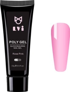 Elvi Polygel Starterskit - Complete Set Inc. USB UV/Led Mini Lamp-Nagelverlenging- Polygel 6 X 15g Perfecte Kleuren Roze - Polyacryl UV Nagellak-Quick Extension Temperature Color Changing UV Gel Pink -Cosmetica Serie Winkel 914x1200 2
