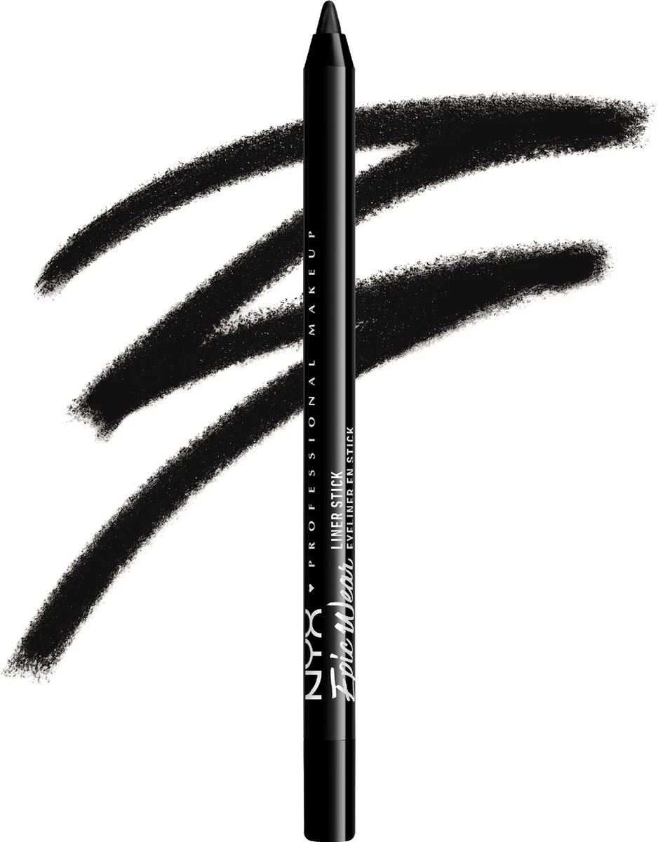 NYX Professional Makeup Epic Wear Liner Sticks - EWLS08 Pitch Black - Oogpotlood 3 NYX Professional Makeup Epic Wear Liner Sticks - EWLS08 Pitch Black - Oogpotlood