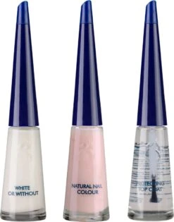 Herome French Manicure Set Pink - Complete Set In 3 Stappen Een French Manicure - Met Een Pink Kleurlak, Een Witte Nagellak Voor De Nagelranden En Een Top Coat - 3x10ml. -Cosmetica Serie Winkel 941x1200 2