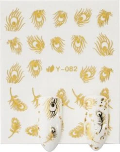 GUAPÀ - Nail Art Nagel Sjabloon Stickers 30 Vellen - Zelfklevende Nagelstickers & Nageldecoratie 3D Goud En Zilver -Cosmetica Serie Winkel 947x1200 1