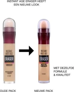 Maybelline Eraser Eye Concealer - Nude - 3 Stuks Voordeelverpakking -Cosmetica Serie Winkel 969x1200 3